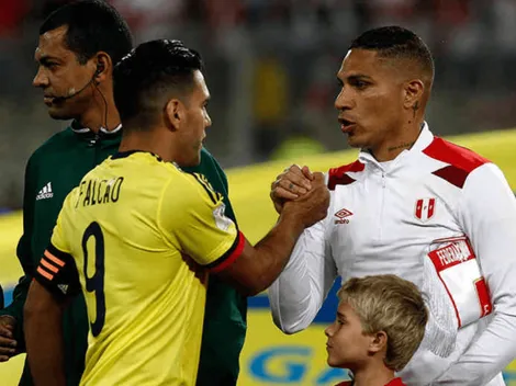 "Radamel Falcao le lame los pies a Paolo Guerrero"