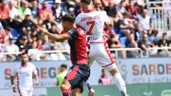 Cagliari de Gianluca Lapadula perdió como local ante el noble Bari