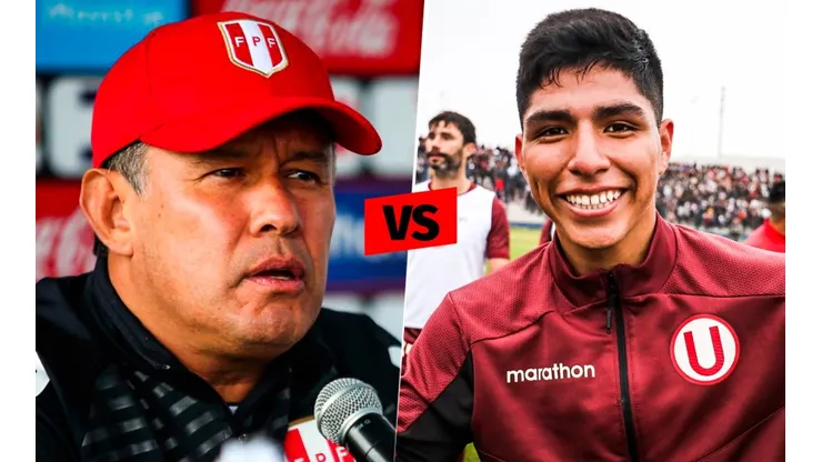 "Esperamos que no se confunda": Reynoso reflexionó sobre Quispe. (Foto: Twitter Selección Peruana / Universitario)