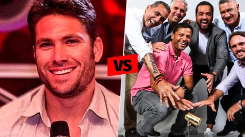 'Paco' Bazán se enfrenta 'Al Ángulo': "Sarta de franeleros". (Foto: Twitter Paco Bazán/Movistar Deportes)