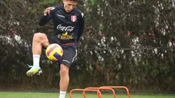 El mensaje de Catriel Cabellos tras unirse a los trabajos de la Selección Peruana