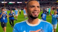 Callens anotó, campeonó y fue elegido MVP del Campeones Cup. (Foto: Captura de pantalla)