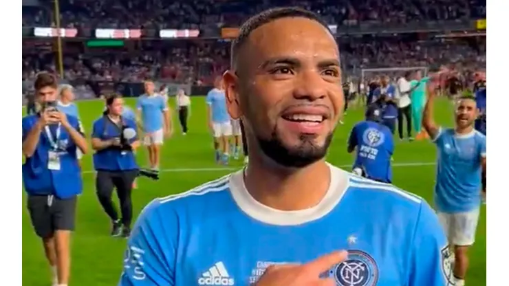 Callens anotó, campeonó y fue elegido MVP del Campeones Cup. (Foto: Captura de pantalla)