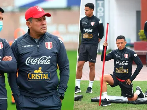 Juan Reynoso explotó en los entrenamientos con la Selección Peruana