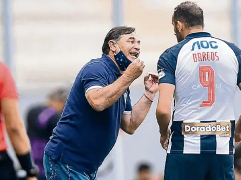 Hernán Barcos sorprendido por la salida de Carlos Bustos