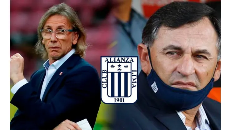 Alianza Lima se pronunció sobre el interés de Ricardo Gareca para reemplazar a Carlos Bustos. Foto: GLR