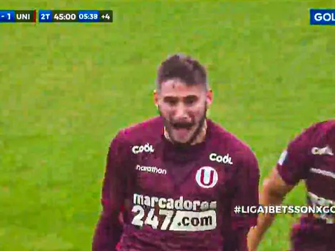 El golazo de Tiago Cantoro para el triunfo agónico de la 'U'