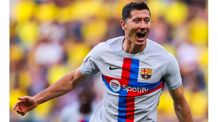 Lewandowski marcó en aplastante triunfo del Barcelona. (Foto: Getty Images)