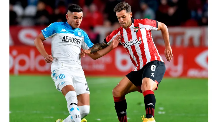 Estudiantes superó por la mínima diferencia a Racing, en duelo correspondiente a la Liga Profesional Argentina. Foto: Espn