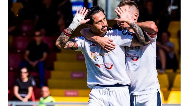 ¡Sorprendió a todos! Lapadula le anotó a su exclub y así festejó. (Foto: Instagram Gianluca Lapadula)