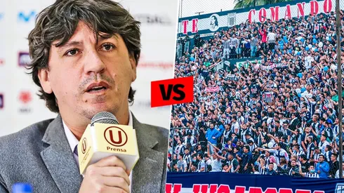 Ferrari explícito: "Esperamos una multa contra Alianza o que cierren una tribuna". (Foto: Twitter Universitario/Alianza Lima)