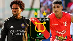 Gallese y Cartagena alentaron a FBC Melgar.