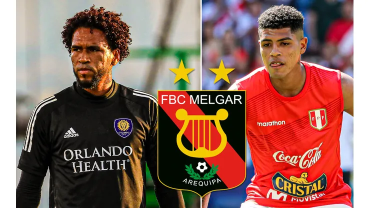 Gallese y Cartagena alentaron a FBC Melgar.