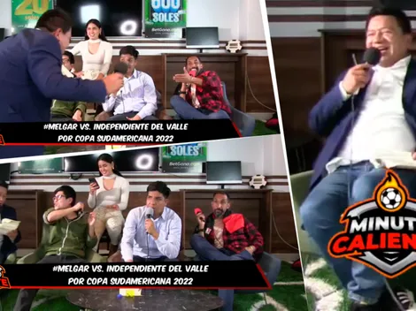 Silvio Valencia celebró los goles de Independiente del Valle ante Melgar