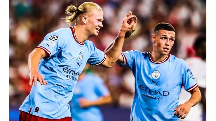 Manchester City atropella al Sevilla con doblete de Haaland por Champions League. (Foto: Getty Images)
