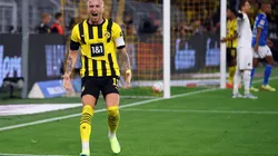 El histórico volante alemán marcó el único gol