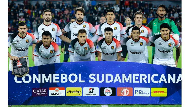 El once de FBC Melgar que enfrentó a IDV en la Copa Sudamericana 2022. Foto: Getty