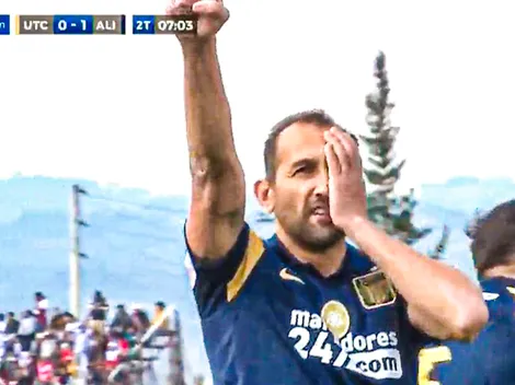 Apareció el 'Pirata': Hernán Barcos marcó el 1-0 para Alianza Lima en Cajamarca