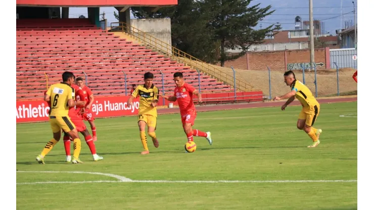 Sport Huancayo igualó 1-1 ante Cantolao, por la fecha 3 del Torneo Clausura. Foto: GLR