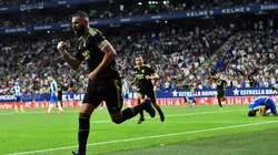 Con doblete de Karim Benzema y un tanto de Vinicius, Real Madrid se impuso 3-1 ante Espanyol. Foto: LaLiga