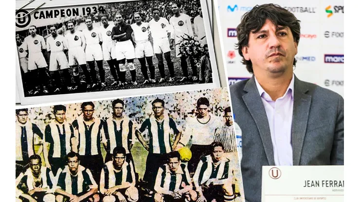 Ferrari sobre título de 1934: "La 'U' tiene la réplica, Alianza una fábula". (Foto: Twitter)