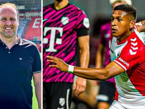 Fernando Pacheco ha cautivado con su juego al DT del Emmen FC