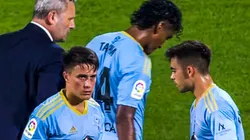 Se encienden las alarmas Tapia se sintió y fue cambiado en el Celta. (Foto: Captura de pantalla)