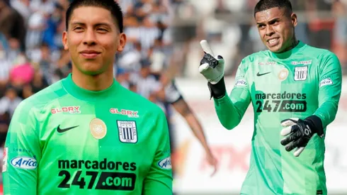 Franco Saravia y Ángelo Campos, ¿Quién tapará en el clásico ante Universitario?. Foto: GLR