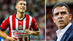 Santiago Ormeño viene de marcar un gol con las Chivas.