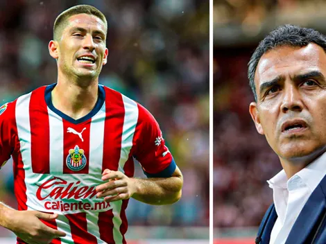 El mensaje del DT de Chivas a Ormeño tras su primer gol