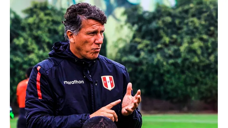El "extraño" salto de Maestri: de dirigir Copa Perú a ser DT de la Sub 23. (Foto: Twitter Selección Peruana)