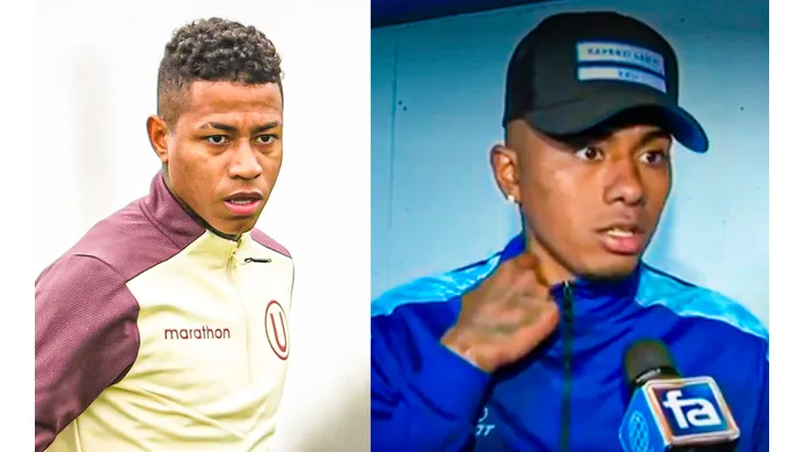 Erinson Ramírez recibió un golpe de Andy Polo.