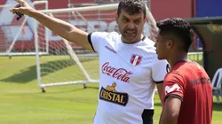 El técnico de la Selección Peruana Sub-20 dio a conocer su opinión sobre la eliminación de la bolsa de minutos. Foto: FPF