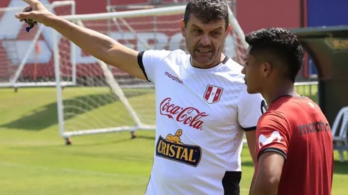 El técnico de la Selección Peruana Sub-20 dio a conocer su opinión sobre la eliminación de la bolsa de minutos. Foto: FPF