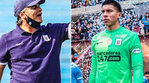 Bustos apoya a su arquero