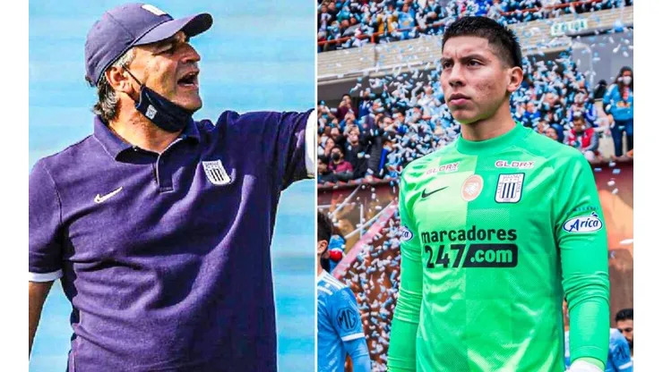 Bustos apoya a su arquero
