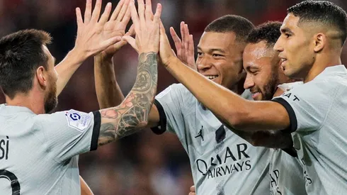 PSG golea a Lille y Mbappé se amista con Messi y Neymar. (Foto: Getty Images)