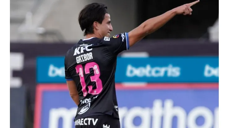 Fernando Gaibor calienta el duelo ante FBC Melgar, por las semifinales de la Copa Sudamericana 2022. Foto: IDV
