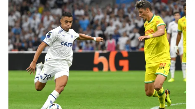 Olympique de Marsella con Alexis Sánchez venció al FC Nantes