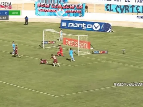 Gol de Jordan Guivin gracias a una definición perfecta