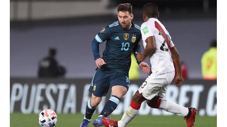 Messi se puede volver a topar con Perú