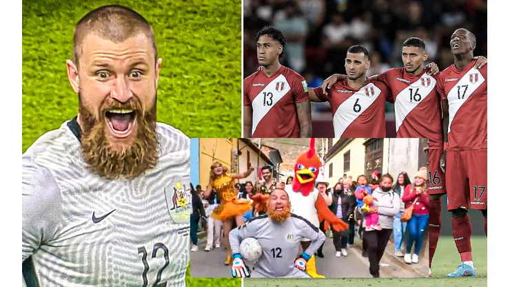 El portero australiano fue parodiado