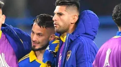 La postura de Darío Benedetto después de golpear a Carlos Zambrano en Boca Juniors