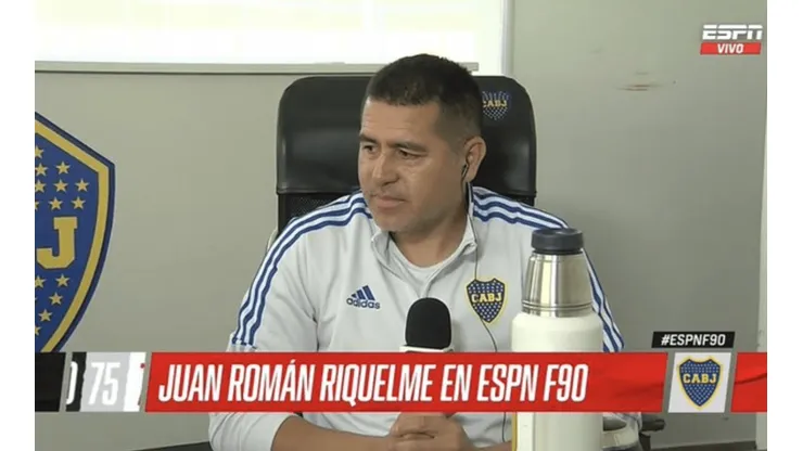 Juan Román Riquelme: "Zambrano y Benedetto han tenido una discusión, ahora tendrán que reflexionar"
