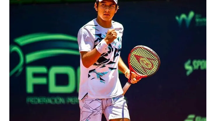 Gonzalo Bueno ascendió varios puestos en el Ranking ATP Lima Challenger. Foto: Andina