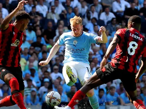 Kevin de Bruyne se luce con un golazo descomunal en la Premier