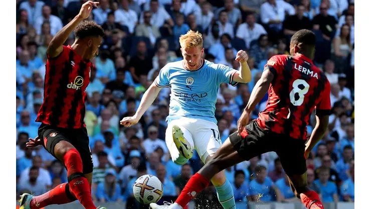 El momento preciso del golazo de De Bruyne