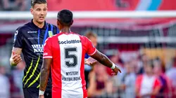 Con Miguel Araujo todo el partido, FC Emmen igualó 1-1 ante el Waalwijk. Foto: Eredivisie