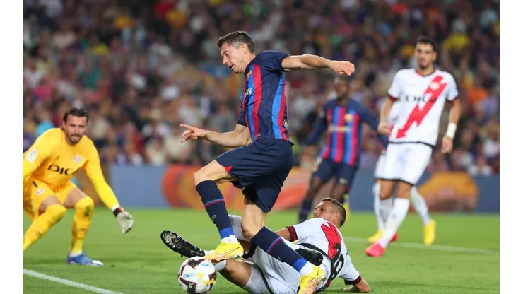 FC Barcelona igualó 0-0 ante el Rayo Vallecano, por la primera fecha de LaLiga. Foto: Getty