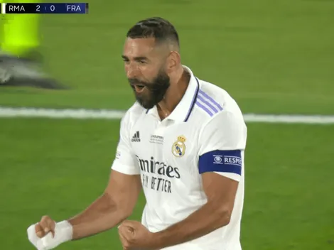 Apareció 'El Gato': Karim Benzema define el partido